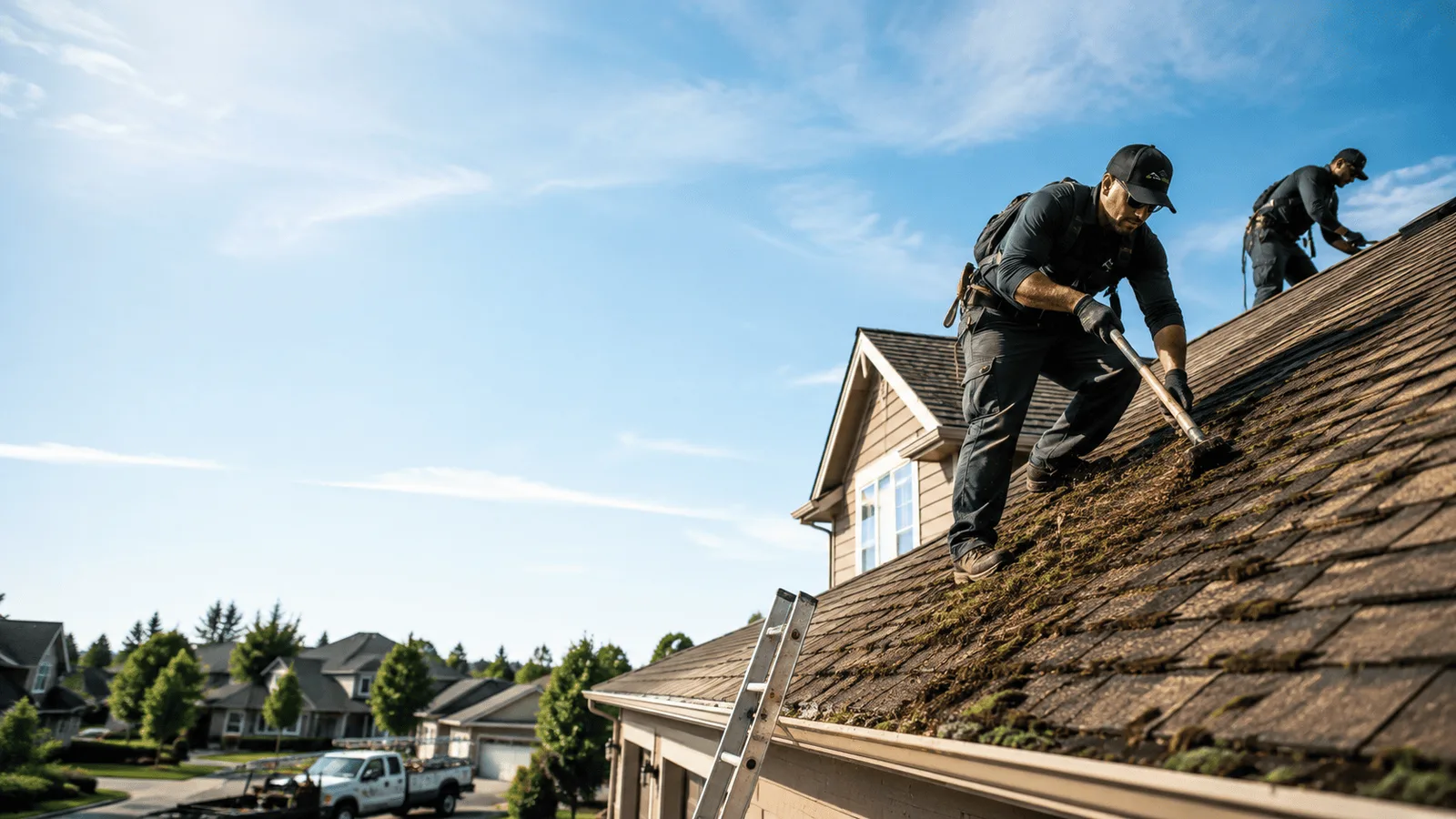 Roof Moss Removal in Gallina, NM near me